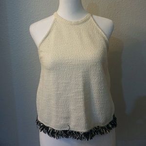Halter Ruffled Shirt